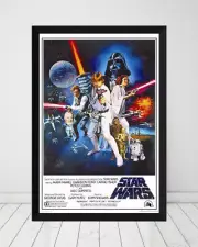 Star Wars - Trilogy Poster Triple Pack 3x *Framed* Large Posters (90cm x 60cm)