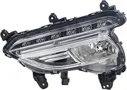 Fog Lamp Assembly DRL Daytime Running Light Fog Lights Headlight For Hyundai For Santa Fe Sport 2016 2017 2018 Car Accessories(left)