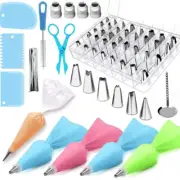 72Pcs Cake Decorating Supplies Kits Decorating Sets Baking Supplies