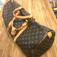 在飛比找蝦皮購物優惠-LV 旅行包 Keepall60 經典老花 手提包 手提袋 