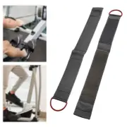 2Pcs Elliptical Machine Pedals Straps Trainer Straps for Home Gym Exercise