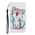 Cat Card Wallet Flip Phone Case For iPhone 11 12 13 Pro Max XR XS 6 7 8 SE 2020