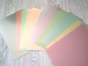 4 PK.- A4 Size Colorful Cardstock Assorted Colors Card Stock Paper Thick 200 pc