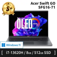 在飛比找momo購物網優惠-【Acer 宏碁】S+ 級福利品 16吋 i7-13620H