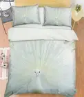 3D Elegant Peacock ZHUA192 Bed Pillowcases Quilt Duvet Cover Set Queen King Zoe