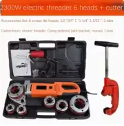 Electric Pipe Threader Galvanized Pipe Sleeve Machine Electric Threading Tools