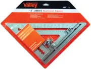 Valley 12" Heavy Duty Aluminum Rafter Angle Tri Square