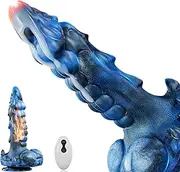 Big Thrusting Dildo Vibrator Sex Toy , 5 IN1 Fantasy Monster Dildos with 8 Thrusting & Vibrations, 9.5" Huge Thick Dildos Anal Toys with Suction Cup, Remote Control Realistic Dildo Vibrators Adult Toys for Women Men