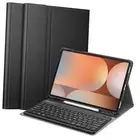 Keyboard Case for Samsung Galaxy Tab S10 Plus 2024/ S9 FE Plus 5G 12.4 Black