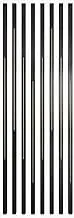 8pcs Wall Room Divider, Metal Wall Partition, Entrance Hall Partition Screen Column Floor to Ceiling, Freestanding Room Divider, Privacy Screens Room Partition Post(165cm/64.9in/5.41ft)