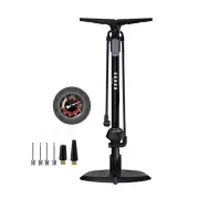 GOBKO Bike Pump with GaugeBicycle Floor Pump for Presta and Schrader Valves B...