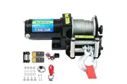 Electric Winch Car Boat 3000LBS 12V Synthetic Rope Wireless Remote ATV UTV 4WD