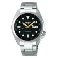 在飛比找蝦皮商城優惠-SEIKO 精工 5號Sports 系列時尚簡約黑金面機械錶