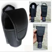Tactical Flashlight Pouch Waist Belt Bag Torch Lamp Holder Carry Case Rotatable