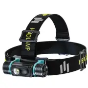 3 Light Source LED Headlamp Head Torch Headlight USB Rechargeable Lamp Camping