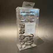 Threshold Shower Hooks Oil-rubbed Bronze Finish Rustproof 12 Count