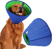 Dog Cone Collar for After Surgery XL Anti-Bite Soft Dog Cone Recovery Collars with Adjustable Strap Breathable Mesh Elizabethan Collar for Dogs Cats