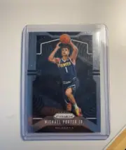 2019-20 Panini Prizm Basketball Michael Porter Jr. Base Card