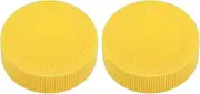 X AUTOHAUX Radiator Coolant Reservoir Overflow Tank Cap for Nissan Juke - Pack of 2 Yellow