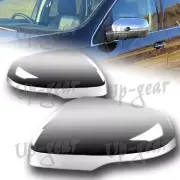 For 2015-2018 Ford Edge Chrome Side Mirror Cover Cap Trim W/Signal Cut 2PCS