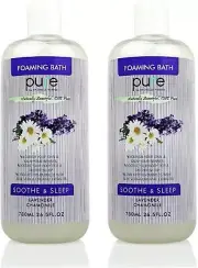 Pure Rachelle Parker Lavender Chamomile AROMATHERAPY Foam Bath 53oz Sulfate Free