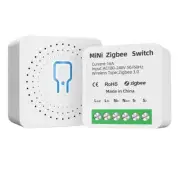 Power Monitoring Switch with Timer Function 16A Reliable Relay White