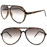 Classic Vintage Retro Tortoise Mens Tinted Lens Bifocal 1.75 Reading Sun Glasses
