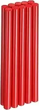 uxcell 10pcs Hot Glue Sticks 0.43" Dia x 7.87" Long EVA Mini Hot Melt Adhesive Glue Stick for Hot Melt Gun Wood Plastic Glass Flowers Fabrics Foam, Red