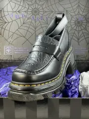Dr. Martens x Corran Wednesday Heeled Loafers Black | Women Sizes 6-11 US NEW