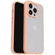 OtterBox React Case For iPhone 15 Pro - Clear/Peach
