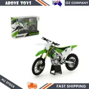 NewRay Kawasaki 2019 KX450 Diecast Dirt Bike Motorcycle Green 1:12 Scale