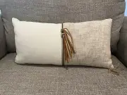 NWT Mud Pie Decorative Pillow