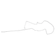 1972 PLYMOUTH CUDA BARRACUDA RETURN FUEL LINE 1/4" MOPAR E-BODY OEM STEEL