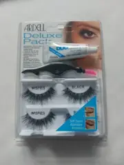 Ardell Deluxe Pack Wispies with Applicator & Clear Adhesive