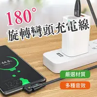 在飛比找樂天市場購物網優惠-孔雀綠 1.8米 iphone15專用充電線 旋轉充電線 P