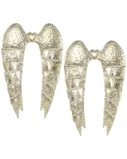 A&B Home Set Of 2 Wing Dcor ns Gold