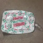 VTG 1996 Hefty Holiday Compartment Trays Foam Disposable Plates 15 Pack Holly