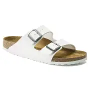 BIRKENSTOCK Arizona Birko-Flor Sandals White New