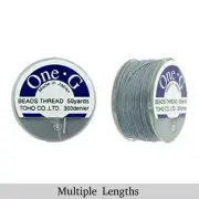 Gray One-G Toho Beading Thread 50/125/250yd