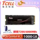 TCELL 冠元 XTP9500 1000GB NVMe M.2 2280 PCIe Gen 4x4 固態硬碟