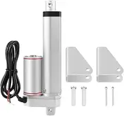 XTevu Linear Actuator, 750N 24V Electric Drive, Straight Line Push Rod Actuator, Linear Motion Motor for 150mm Stroke, Automation Lift Mechanism