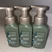 3 Bottles Bath & Body Works Green Cypress Trails FOAMING Hand Soap 8.75 FL Oz