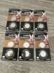 6 x DURACELL 2 Pack LITHIUM 3V COIN BATTERIES CR2016 BATTERY BRAND NEW