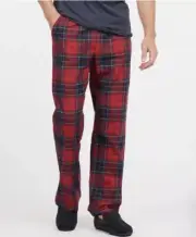 Barbour Glenn Tartan Trousers in Red Tartan, Medium NWT