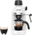 Espresso Coffee Machine Cappuccino Latte Maker 3.5 Bar 1-4 Cup with Steam Milk F