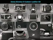 Camera Replacement Skin Leather w/VID ins【Bronica S, SII, CII No parts removal】