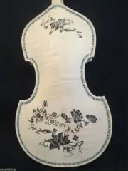 Baroque style SONG unfinished drawing/inlay shell 4 string 4/4 violin #11208