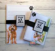 Letter Writing Set Cavoodle Stationery Set, Penpal, Personalised Gift, Dog