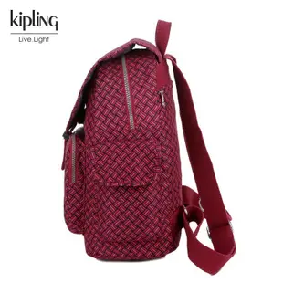 全新 Kipling 猴子包 K12147 七彩小碎花 輕便防水多隔層 休閒旅遊包 翻蓋後背包 旅行包 雙肩包 書包