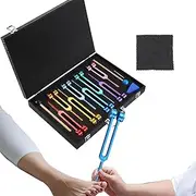 Tuning Forks - Weighted Tuning Forks - Portable Kit with a Storage Box Device Equipment for Reflex Music Energy Balance Meditation Accessories